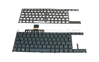 9Z.NGQLN.0016K teclado original Asus DE (alemán) antracita con retroiluminacion