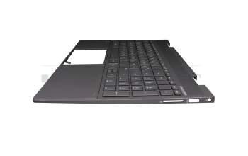 9Z.NHBBC teclado incl. topcase original HP DE (alemán) negro/negro con retroiluminacion (Nightfall Black)