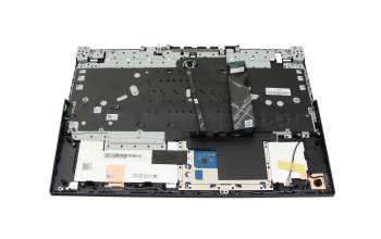 9Z.NHMBN.E0G teclado incl. topcase original Lenovo DE (alemán) negro/azul con retroiluminacion