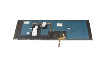 9Z.NHPBC.10G teclado original HP DE (alemán) negro/plateado con mouse-stick