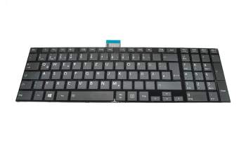 A000244860 teclado original Toshiba DE (alemán) negro/negro brillante