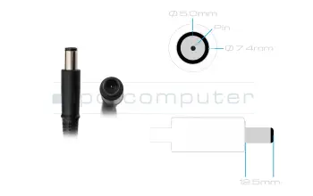 A120A045P cargador original HP 120 vatios delgado