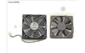 Fujitsu A3C40143416 FAN 120X25 PWM+G 3K