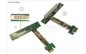 Fujitsu A3C40160173 RISER KARTE PCI EX