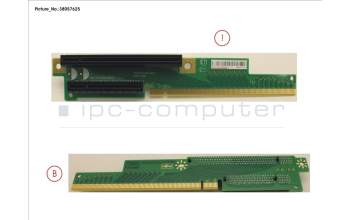Fujitsu PCIE_1URM4_24_16_8 para Fujitsu Primergy RX2530 M4