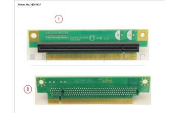 Fujitsu PCIE_1URM4_X16LEFT para Fujitsu Primergy RX2530 M4
