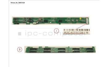 Fujitsu S30PCI_1U_10X25HDD para Fujitsu Primergy RX2530 M4