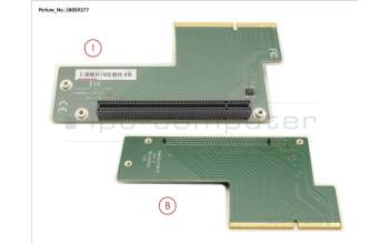Fujitsu GPU RISER (L) P1 para Fujitsu Primergy CX2570 M5