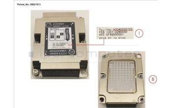 Fujitsu REAR HS FOR NODE AAPCDE, HS FOR NODE B para Fujitsu Primergy CX2560 M5