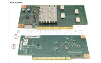 Fujitsu PCIE_RETIMER_4X4 para Fujitsu Primergy RX2530 M4