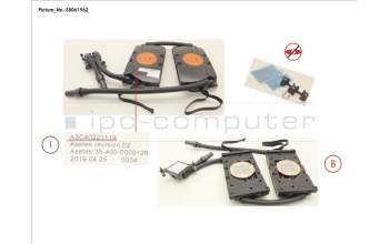 Fujitsu LC KIT FOR D 1/2 Front para Fujitsu Primergy CX2570 M5