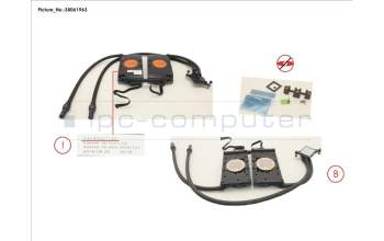 Fujitsu LC KIT FOR D 2/2 Rear para Fujitsu Primergy CX2570 M5