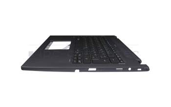 ACM16M26D0 teclado incl. topcase original Acer DE (alemán) negro/canaso con retroiluminacion