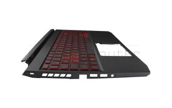 ACM18K3/6F0 teclado incl. topcase original Acer FR (francés) negro/negro con retroiluminacion