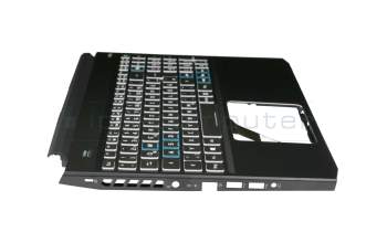 ACM18K5D0 teclado incl. topcase original Chicony DE (alemán) negro/negro con retroiluminacion