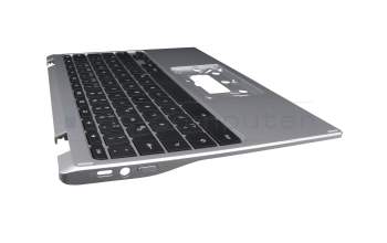 ACM19P1/6D0 teclado incl. topcase original Acer DE (alemán) negro/plateado