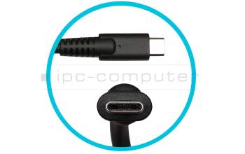 ADP-90FE D cargador USB-C Delta Electronics 90 vatios redondeado