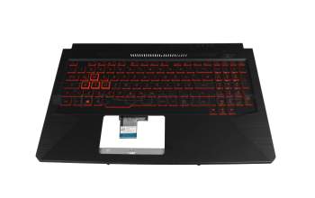 AEBKLG03010 teclado incl. topcase original Quanta DE (alemán) negro/negro con retroiluminacion