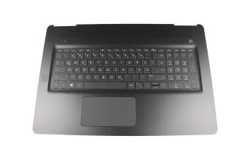 AEG37G0211084 teclado incl. topcase original HP DE (alemán) negro/negro