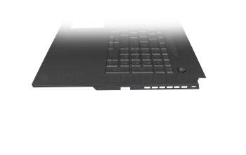 AENJKE00010 teclado incl. topcase original Asus UK (Inglés) negro/transparente/negro con retroiluminacion