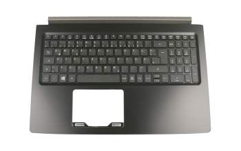 AEZAAG00110 teclado incl. topcase original Acer DE (alemán) negro/negro