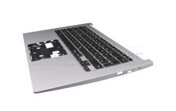 AEZAHG00030 teclado incl. topcase original Acer DE (alemán) negro/canaso con retroiluminacion