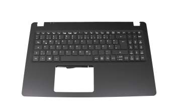 AEZAUG00020 teclado incl. topcase original Acer DE (alemán) negro/negro