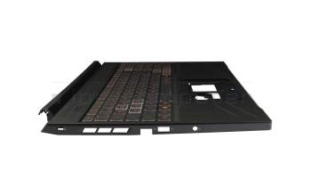 AEZGRG03010 teclado incl. topcase original Acer DE (alemán) negro/negro con retroiluminacion