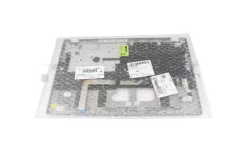 AEZYXG00040 teclado incl. topcase original Acer DE (alemán) gris/canaso con retroiluminacion