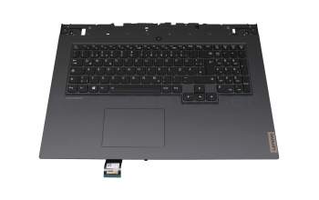 AM1HZ000300 teclado incl. topcase original Lenovo DE (alemán) negro/negro con retroiluminacion