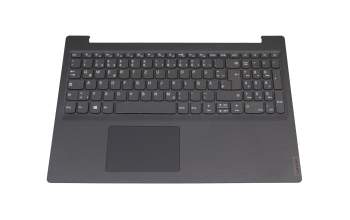 AM1KE000100 teclado incl. topcase original Lenovo DE (alemán) gris/canaso