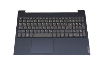 AM2GC000400 teclado incl. topcase original Lenovo DE (alemán) gris/azul