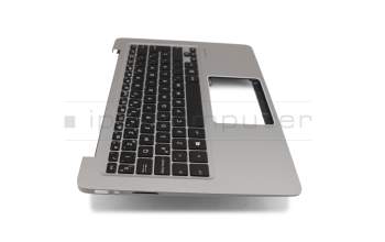 AMS16A96E0J528 teclado incl. topcase original Asus SP (español) negro/plateado con retroiluminacion
