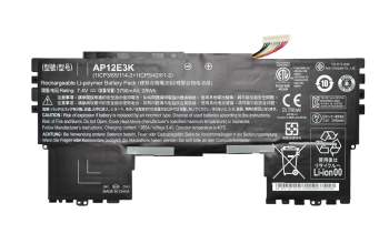 AP12E3K batería original Acer 28Wh