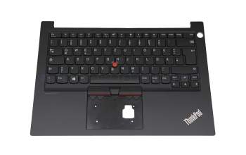 AP1D3000400AYL teclado incl. topcase original Lenovo DE (alemán) negro/negro con mouse stick sin retroiluminación