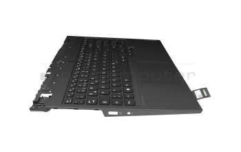 AP1HV000700AYL teclado incl. topcase original Lenovo DE (alemán) negro/negro con retroiluminacion