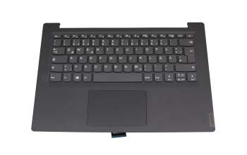 AP1KU000300 teclado incl. topcase original Lenovo DE (alemán) gris/canaso