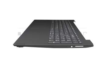 AP1RU000200 teclado incl. topcase original Lenovo DE (alemán) gris/canaso