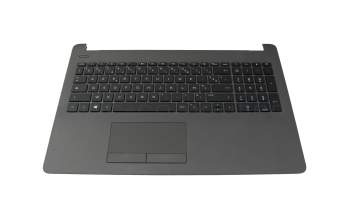 AP204000E20 teclado incl. topcase original HP FR (francés) negro/canaso