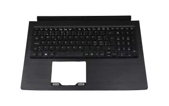 AP28Z000300-HA25 teclado incl. topcase original Acer CH (suiza) negro/negro