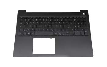 AP2EM000200 teclado incl. topcase original Dell DE (alemán) negro/negro