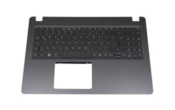 AP2MJ000101SVT20A teclado incl. topcase original Acer DE (alemán) negro/negro con retroiluminacion