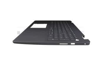 AP2X2000101 teclado incl. topcase original Dell DE (alemán) gris/canaso con retroiluminacion