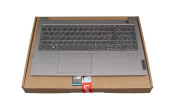 AP2XE000H00 teclado incl. topcase original Lenovo FR (francés) negro/canaso con retroiluminacion