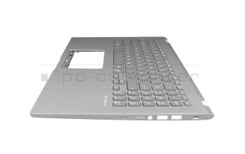 ASM18M96D0-528 teclado incl. topcase original Asus DE (alemán) blanco/plateado