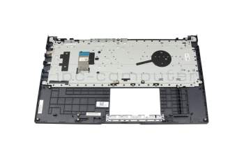 ASM22G86D0-528 teclado incl. topcase original Asus DE (alemán) negro/azul