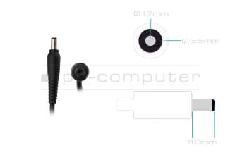 Acer Aspire (C20-220) cargador 180 vatios delgado de Delta Electronics
