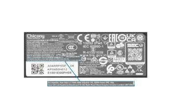 Acer Chromebook Spin 11 (CP311-2HN) original cargador USB-C 45 vatios