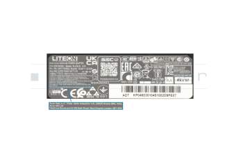 Acer Extensa 15 (EX215-51K) original cargador 45 vatios