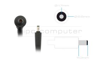 Acer Nitro 17 (AN17-41) original cargador 330 vatios filos